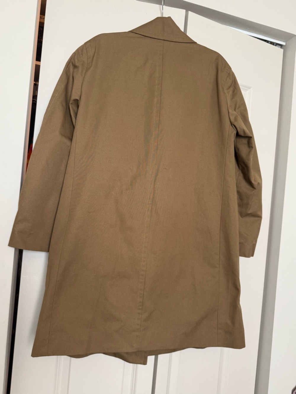 Vince Single Breasted Trench Coat NWT - Classic Cool Girl Sz Medium - Picture 10 of 12
